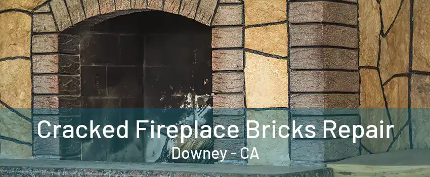 Cracked Fireplace Bricks Repair Downey - CA