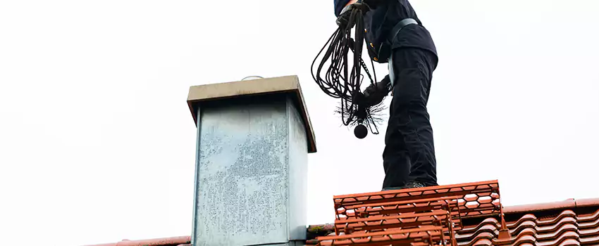 Chimney Brush Cleaning in Downey, California