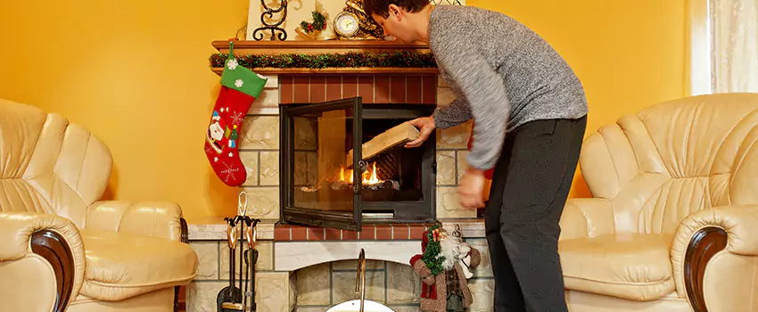 Gas to Wood-Burning Fireplace Conversion Services in Downey, California