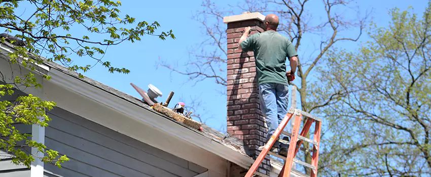 Vinyl and PVC Chimney Flashing Installation in Downey, CA