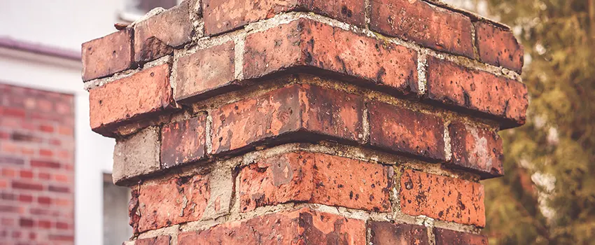 Cracked Chimney Bricks Repair Cost in Downey, California