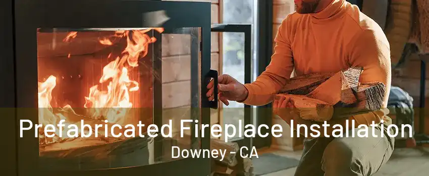 Prefabricated Fireplace Installation Downey - CA