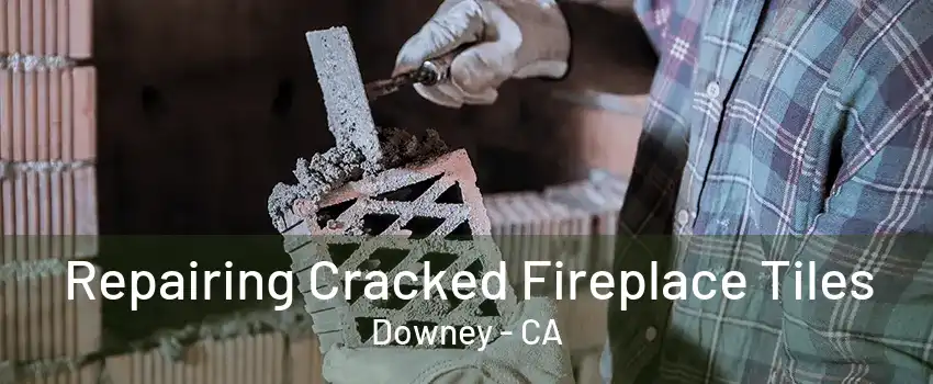 Repairing Cracked Fireplace Tiles Downey - CA